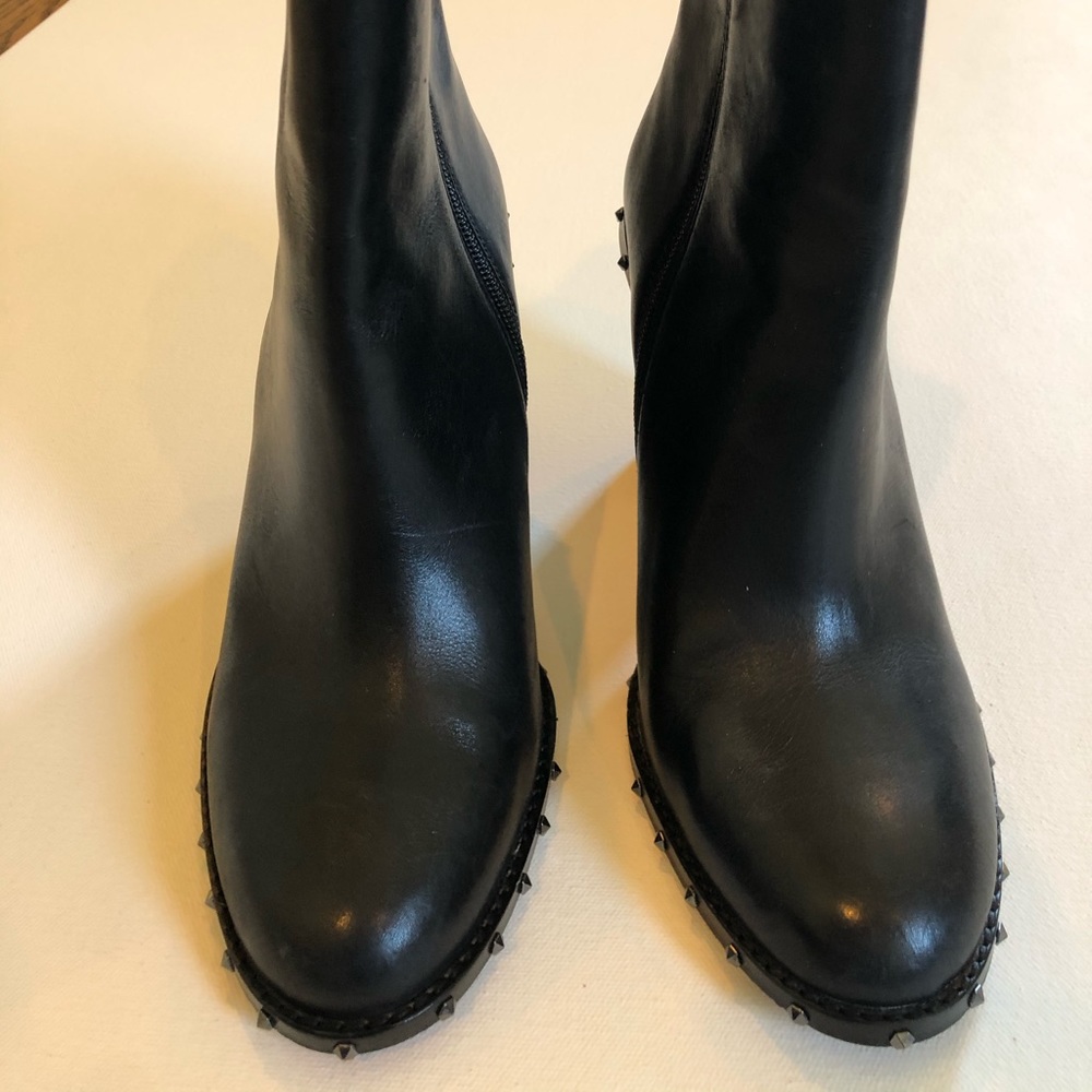 GIANNI BINI BLACK STUF BOOTIES